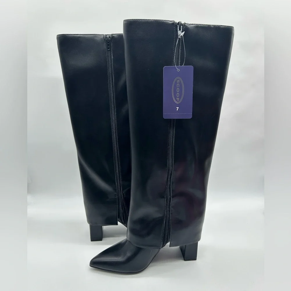 Scoop black knee